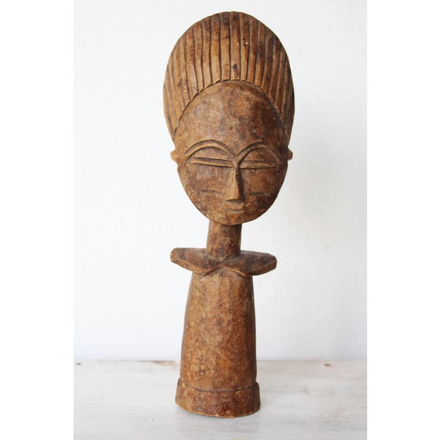 Vintage Akua'ba Fertility Figure, Ashanti For Sale - Image 9 of 9