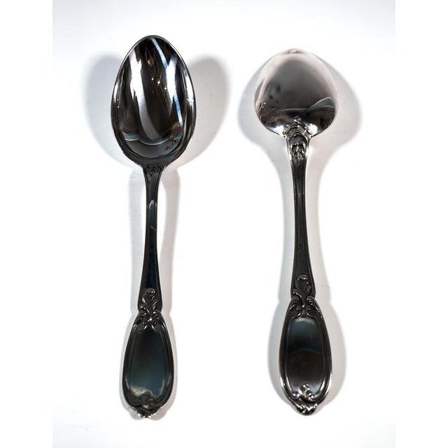 Extensive Cutlery Set for Twelve Persons, Set of 196 For Sale - Image 16 of 18