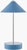 Mid-Century Modern Nomelle Accent Table Lamp Brushed Blue For Sale - Image 3 of 3
