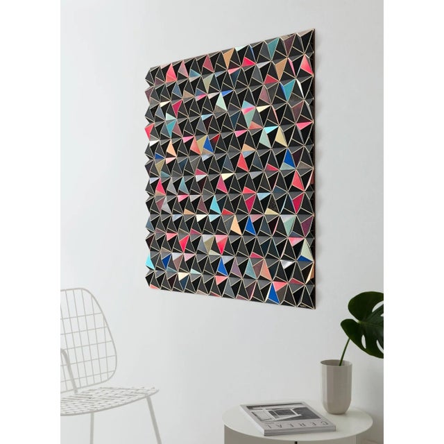 Contemporary Sebastian Welzel, AIS-4 Topographie, 2023, Cardboard, Limited Edition 17 of 150 For Sale - Image 3 of 8