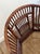 1970s Brighton Pavilion Style Bamboo Rattan Cane Armchair For Sale In Los Angeles - Image 6 of 7