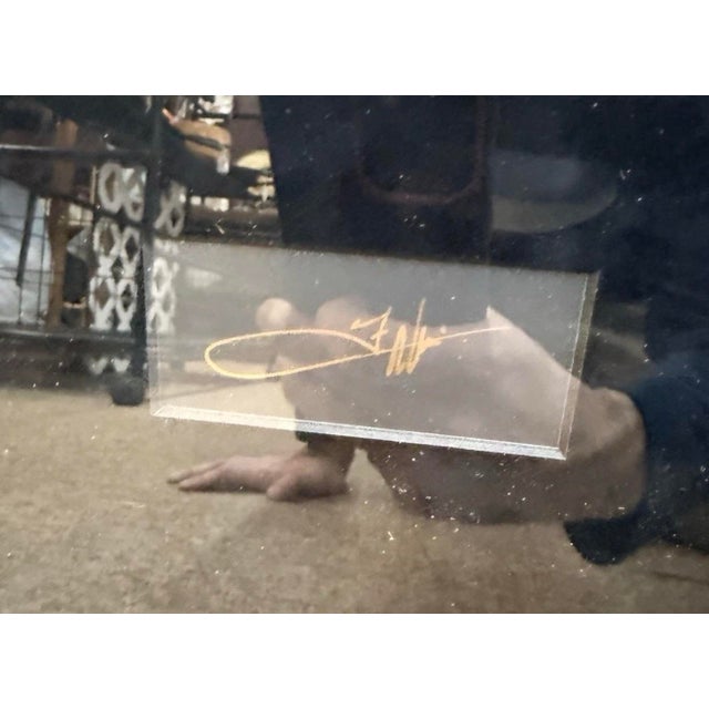 1980s 1980s Michael Fatali Cibrachrome Rising Spirit Signed Framed For Sale - Image 5 of 6