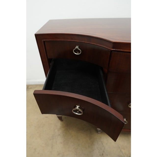 Caracole Bow Front 12 Drawer Dresser For Sale - Image 11 of 17