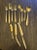 Vintage Tony’s Gems Plated Brass 150 Pieces 12 Person Flatware Set For Sale - Image 10 of 13