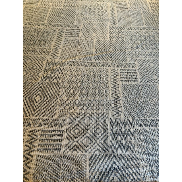 Modern Arhaus Bantu Sky Upholstery Fabric Roll 34 Yards – Swavelle/Mill Creek – Eureka For Sale - Image 3 of 10