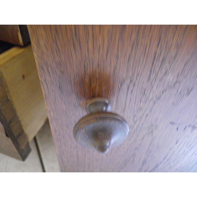 Vintage Boat-Style Dressing Table with Mirror, 1940s For Sale - Image 17 of 18