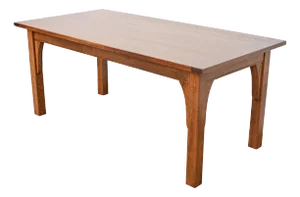 Stickley Style Mission Oak Arts & Crafts Dining Table, Newly Refinished