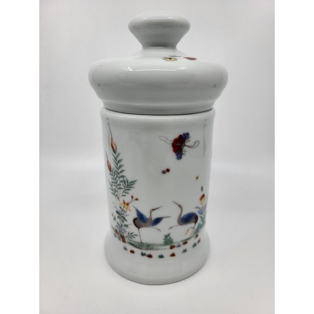 Pot from the Porcelaine Du Lys Royal Manufacture, France For Sale - Image 3 of 13