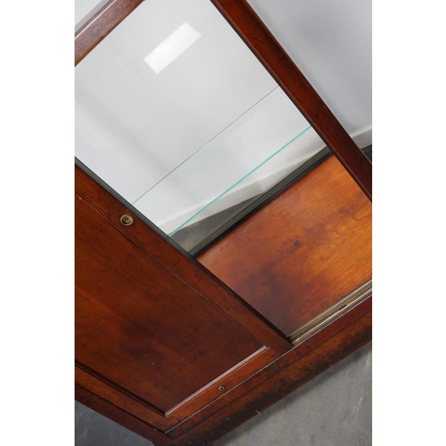 Antique Victorian Mahogany Shop Display Cabinet For Sale - Image 18 of 18