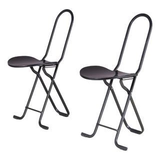 Dafne Folding Chair by Gastone Rinaldi for FlyLine, Italy, 1980s For Sale