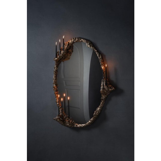 People I Mirror in Cast Bronze by William Guillon For Sale - Image 12 of 14