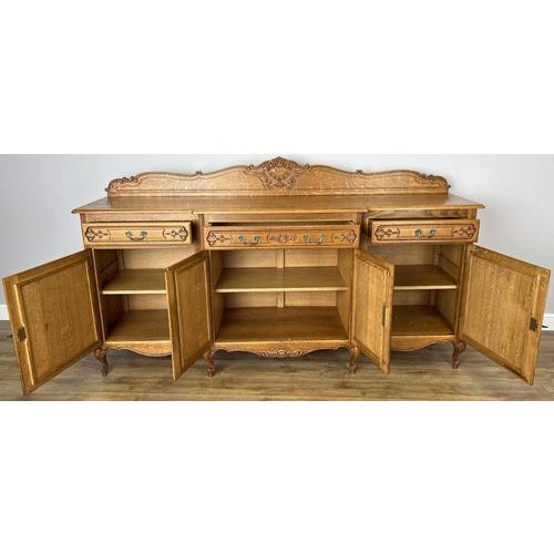 Vintage Louis XIV French Oak Buffet For Sale - Image 14 of 15