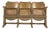 Three-Seat Cinema Bench in Wood and Poplar Plywood, 1950s For Sale