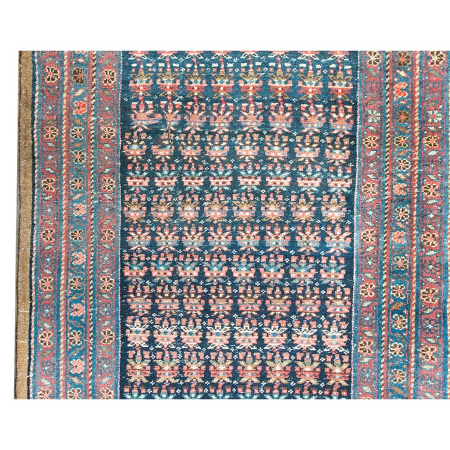 Early 20th Century Persian Bidjar Runner For Sale - Image 9 of 14