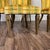 Designer 1970s Velvet Striped High Back Chairs For Sale - Image 11 of 15