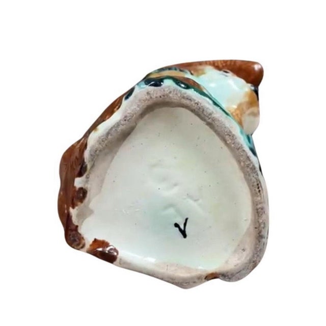 Late 19th Century French Majolica Squirrel Pitcher Orchies, Circa 1890 For Sale - Image 5 of 5