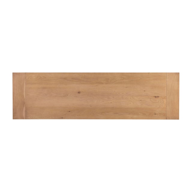 Transitional Century Furniture Open Sky Console Table - Natural For Sale - Image 3 of 3