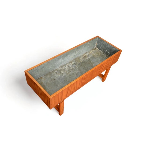Mid-Century Modern Mid 20th Century Long Axel Kjersgaard Planter in Solid Pine For Sale - Image 3 of 5