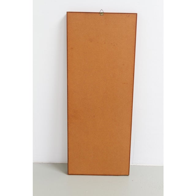Mid-Century Danish Teak Hallway Mirror and Sconce, 1950s, Set of 2 For Sale - Image 14 of 18