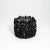 Modern Planter Bowl Grande in Black Quartz For Sale - Image 3 of 8