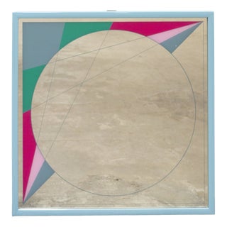 Morphos Wall Mirror by Carmi for Acerbis International, 1980s For Sale