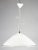 Ceiling Lamp in White Milk Glass, 1990s For Sale - Image 6 of 9