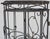 French Mid-Century Iron and Wicker Wine Rack For Sale - Image 3 of 13