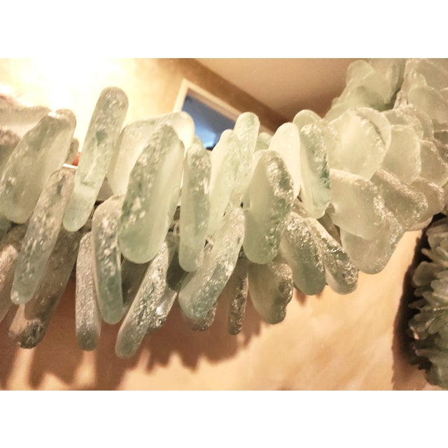 2020s Palecek Seaglass Mirrors- Set of 2, Large and Small For Sale - Image 5 of 7