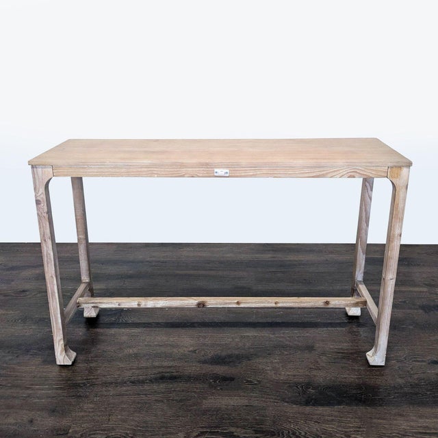 Wood Threshold With Studio McGee Wood Console Table For Sale - Image 7 of 9
