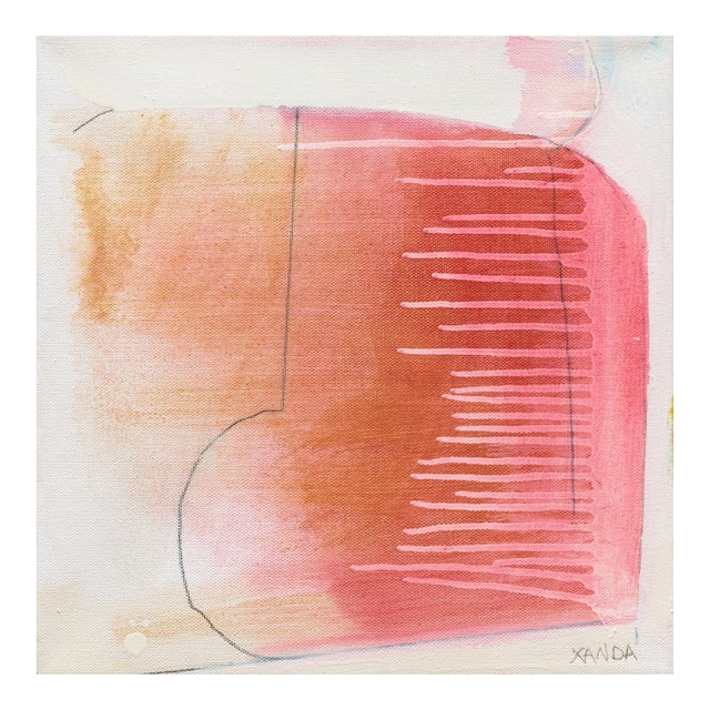 Contemporary Abstract Oil on Canvas "Breath" by Xanda McCagg For Sale