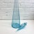 1960s Vintage Tall Light Blue Italian Glass For Sale - Image 4 of 5