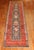 Blue Persian Heriz Serapi Tribal Runner, Early 20th Century - 3'5" x 13'5" For Sale In New York - Image 6 of 6