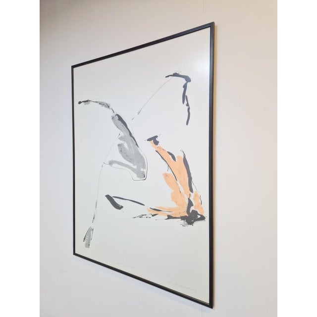 Great Conjunction, 1989, Acrylic on Paper, Framed For Sale - Image 4 of 9