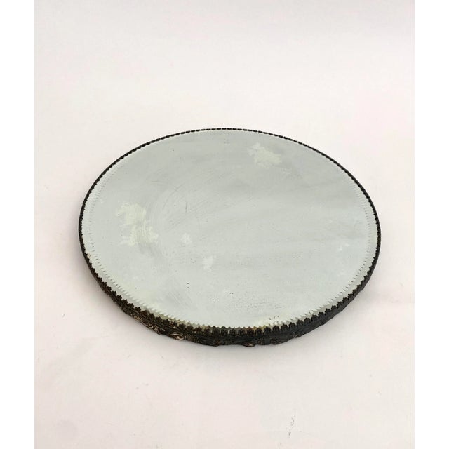 Vintage Beveled Mirror Plateau For Sale - Image 4 of 10