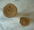 Brown Pair of Vintage Handcrafted Turned Wood Candle Holders For Sale - Image 8 of 9