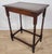Vintage Rectangular Country Barley Twist Side Table, 1950 For Sale - Image 4 of 18