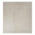 Rug & Kilim’s Oversized Textural Square Rug, Subtle Cream White High-Low Stripe For Sale