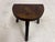 Wood French D-Shaped Milking Stool, 1950s For Sale - Image 7 of 10
