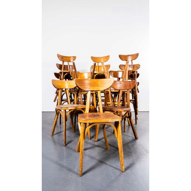 Harlequin Flat Seat Whale Tail Dining Chairs, 1960, Set of 6 For Sale - Image 12 of 13