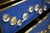 Blue Sideboard with 28 Murano Jewel and Brass from Justfurnituress SRL For Sale - Image 4 of 13