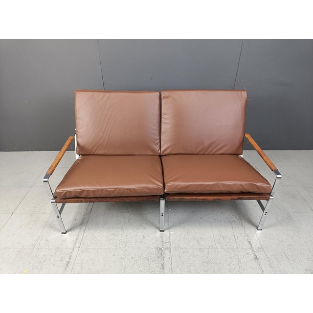 Vintage FK 6720 Sofa by Fabricius & Kastholm for Kill International, 1960s For Sale - Image 7 of 13