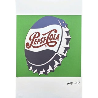 After Andy Warhol, Pepsi-Cola Green , 1980s, Lithograph For Sale