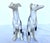 Ceramic Vintage Maitland-Smith Hand-Painted Porcelain Whippet Figurines - A Pair For Sale - Image 7 of 18