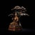 This is a magnificent and highly detailed vintage Tibetan Buddhist sculpture depicting Shakyamuni Buddha seated in...