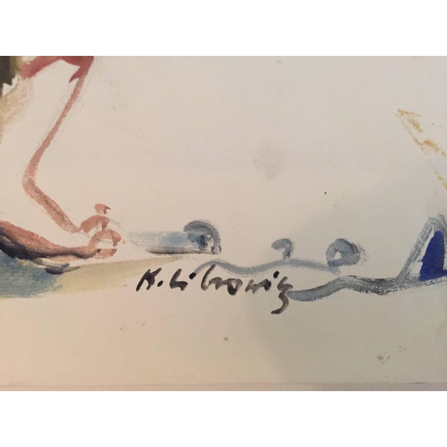 Post Impressionist Katherine Librowicz, Mother & Child For Sale - Image 3 of 4