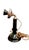 This is an antique non-dial candlestick telephone, also known as a desk stand or upright telephone. This classic style was...