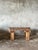 Brutalist Bench in Blond Asian Teak For Sale - Image 16 of 18