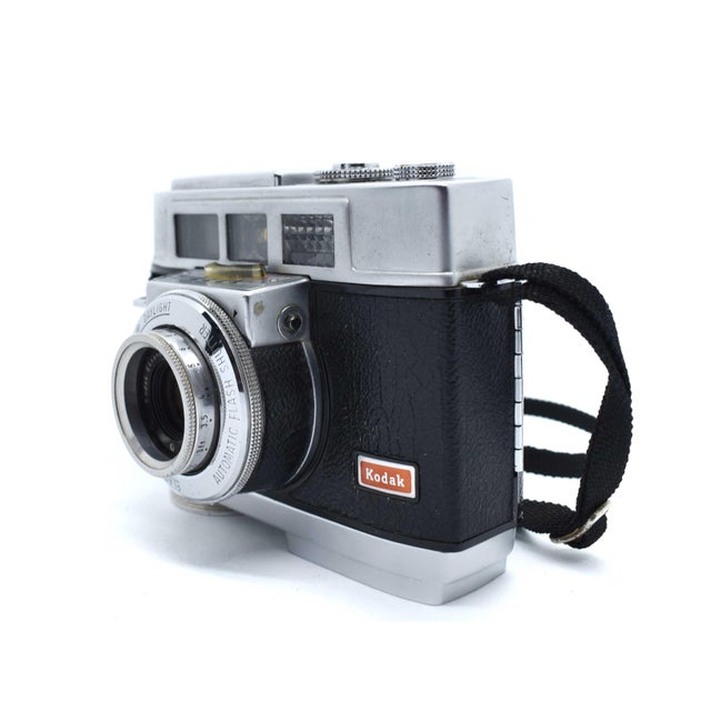Mid-Century Modern Mid 20th Century Kodak Motormatic 35f Film Camera With Built-in Pop-Up Flash Usa For Sale - Image 3 of 11