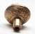 Single Polished Bronze Door Knob For Sale - Image 4 of 4