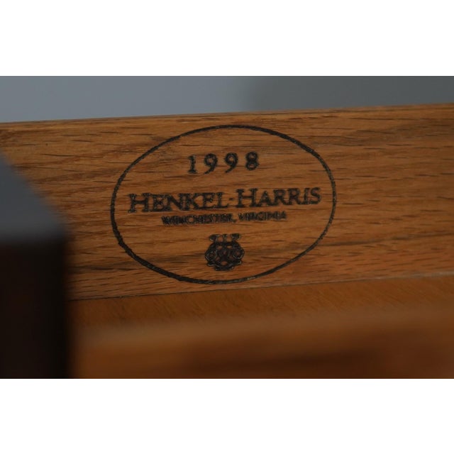 Henkel Harris Mahogany Document Secretary Desk For Sale - Image 17 of 18